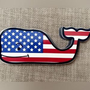american flag vineyard vines sticker